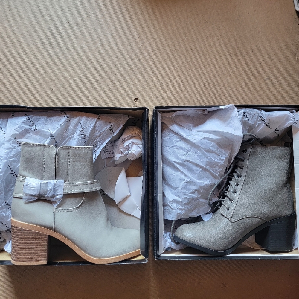 NIB Micheal Antonio Boot Bundle | Size 7.5